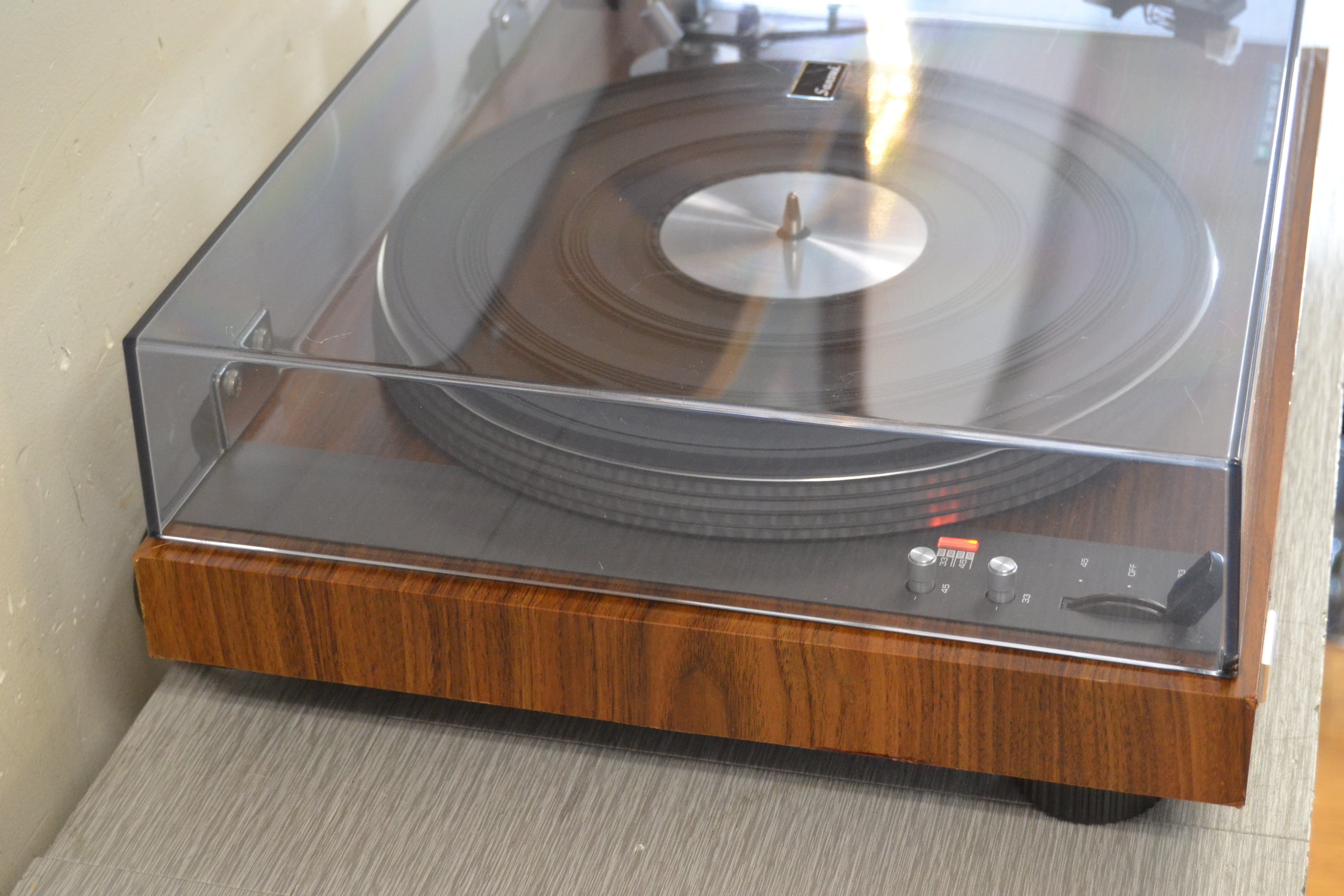 Sansui SR-626 Direct Drive Turntable with NEW Audio Technica