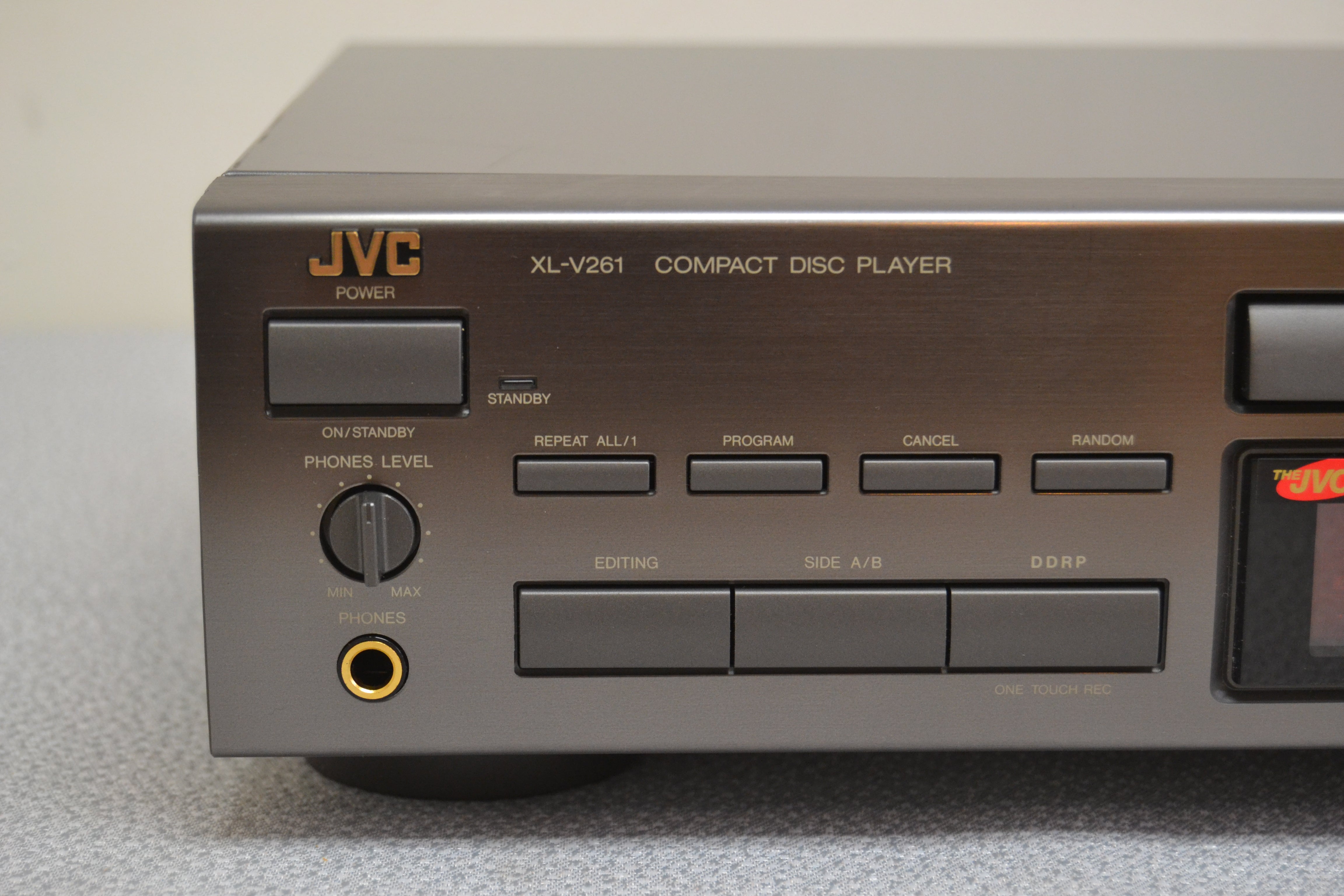 JVC XL-V261 Single CD Player – The Turntable Store