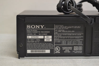 Sony SLV-D380P Combination DVD/CD player + HiFi VCR * Remote * Fully Serviced