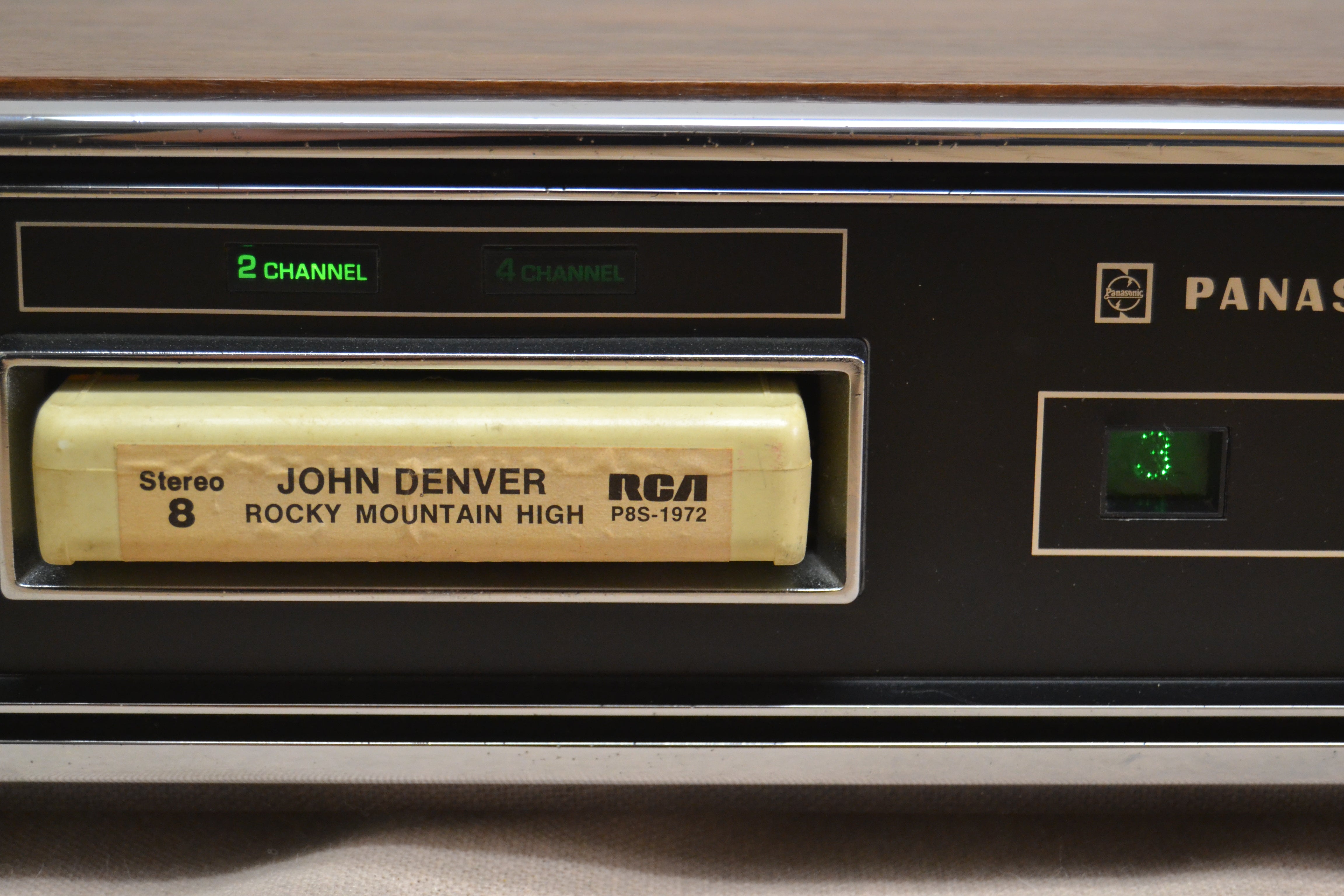 Panasonic RS-845US * 8 Track Player * 2 and 4 Channel ( Quad