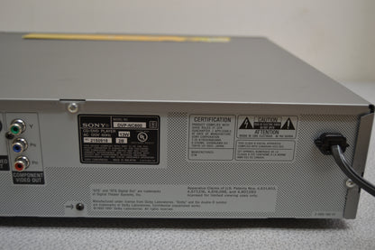 Sony DVD-NC600 DVD/CD Carousel 5 Discs