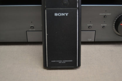 Sony Stack * TA-S7 Integrated Amplifier & ST-S7 Tuner * 50W RMS * 1992 * Remote