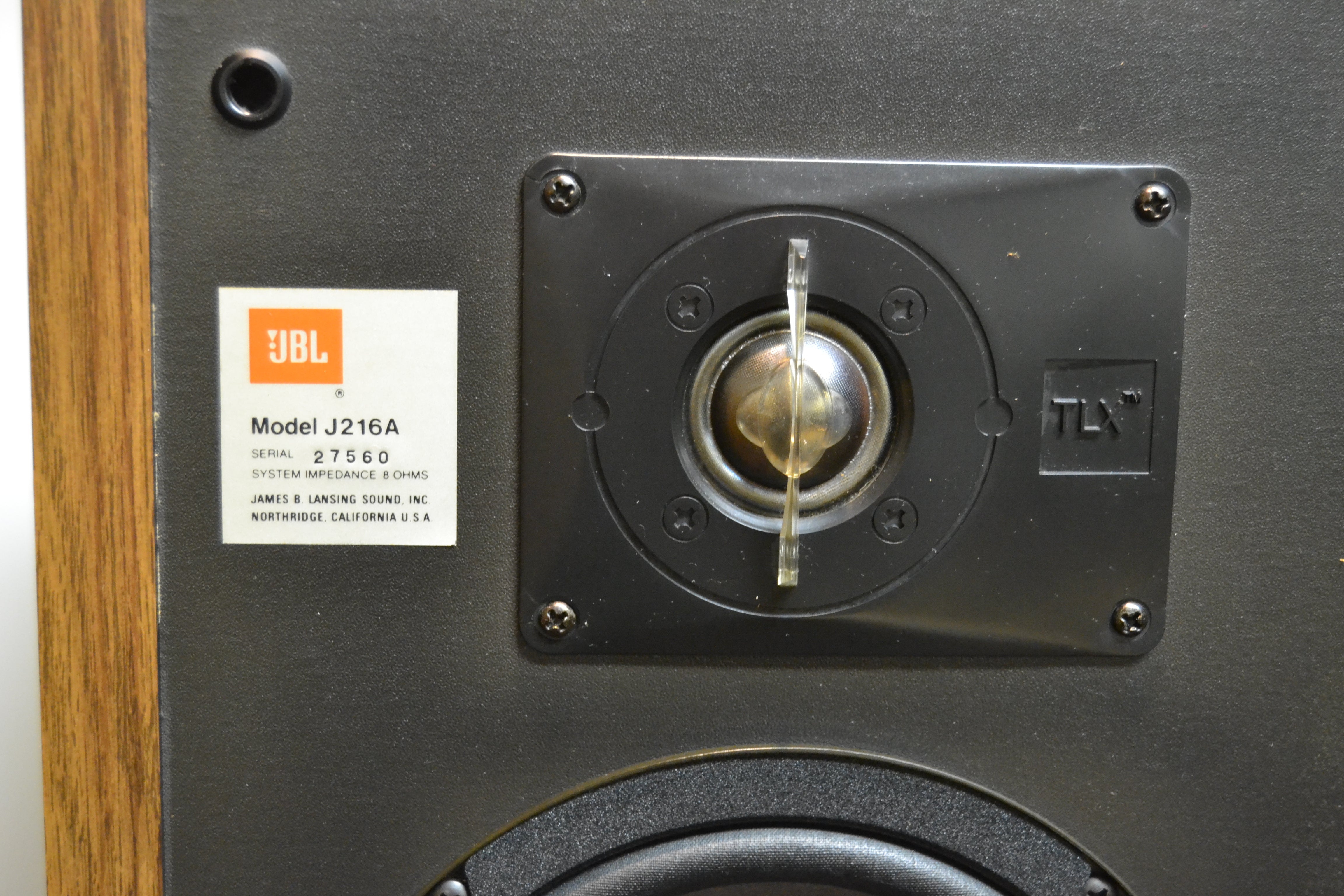 JBL J216A Bookshelf Speakers – The Turntable Store