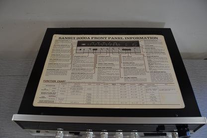 Sansui 2000A Stereo Receiver  * 1970 * 35W RMS