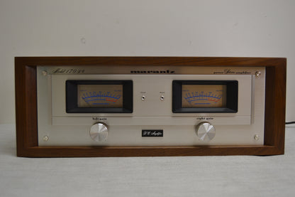 Marantz 170DC Stereo Power Amplifier * Fully Serviced * NEW Heiukko Solid Wood Case