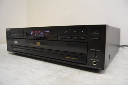 Sony CDP-C315 CD Carousel * 5 Discs * Remote * Fully Serviced