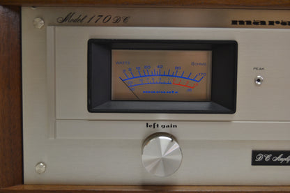 Marantz 170DC Stereo Power Amplifier * Fully Serviced * NEW Heiukko Solid Wood Case