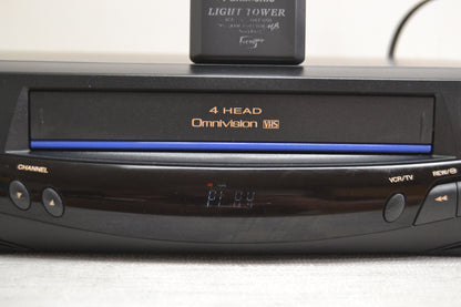 Panasonic PV-8401 Video Cassette Recorder * Fully Serviced * New Belts * Remote