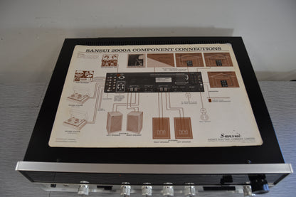 Sansui 2000A Stereo Receiver  * 1970 * 35W RMS
