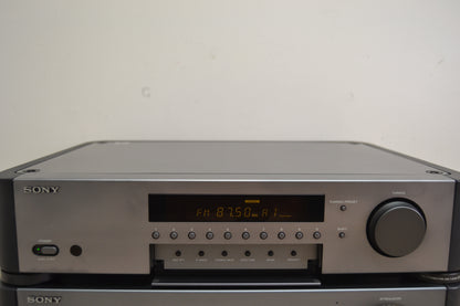 Sony Stack * TA-S7 Integrated Amplifier & ST-S7 Tuner * 50W RMS * 1992 * Remote