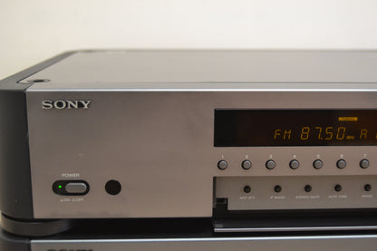 Sony Stack * TA-S7 Integrated Amplifier & ST-S7 Tuner * 50W RMS * 1992 * Remote