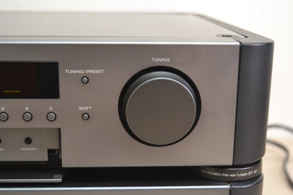 Sony Stack * TA-S7 Integrated Amplifier & ST-S7 Tuner * 50W RMS * 1992 * Remote