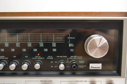 Sansui QRX-9001  4-Channel AM/FM receiver (1978-79) * 120W RMS Stereo * Fully Serviced