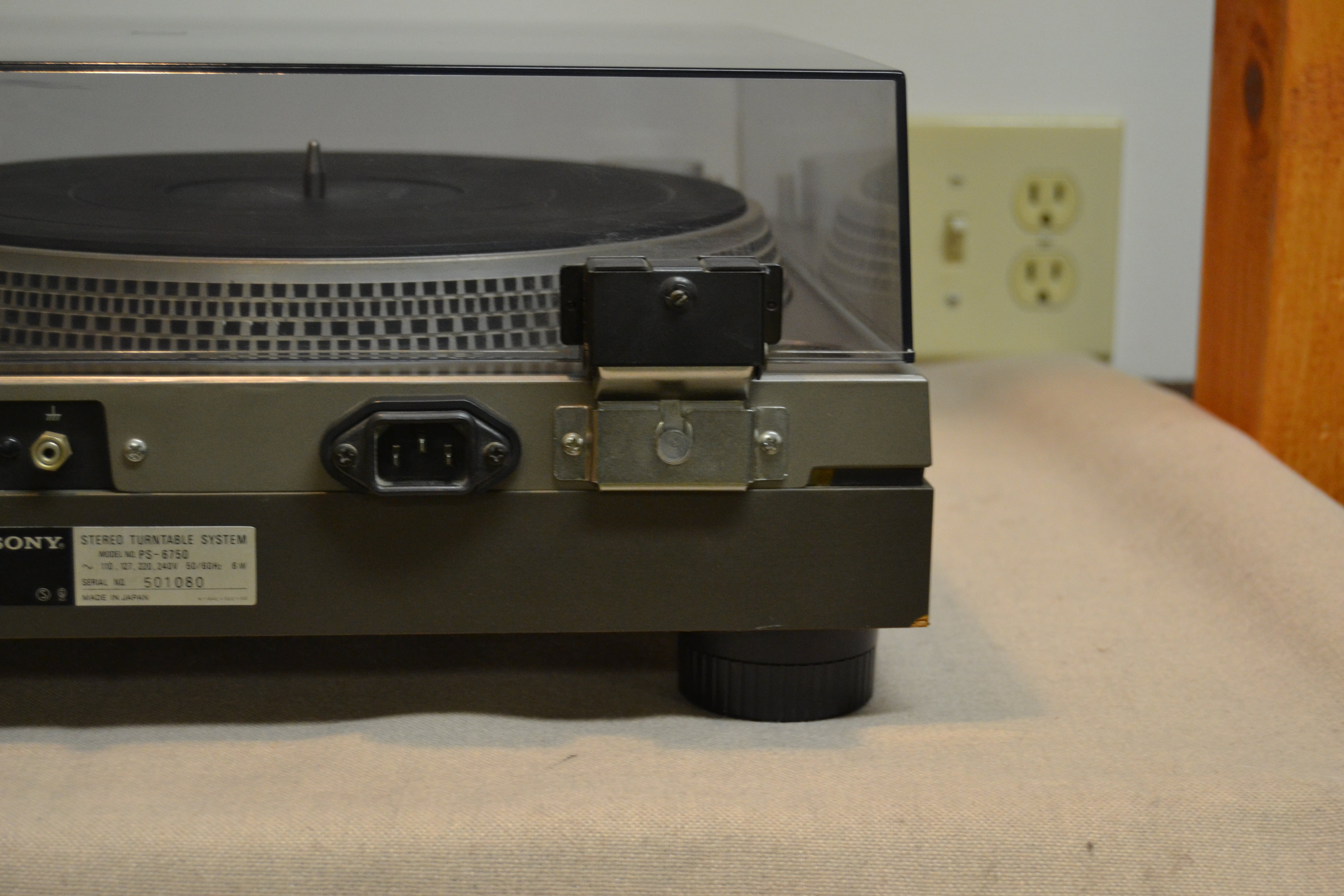 Sony PS-6750 Stereo Turntable System * 1977 – The Turntable Store