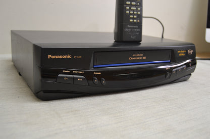 Panasonic PV-8401 Video Cassette Recorder * Fully Serviced * New Belts * Remote
