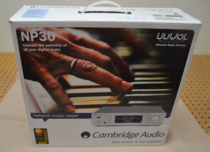Cambridge Audio NP-30 Network Audio Player * Apple iPad Mini * Box * Manual * Remote
