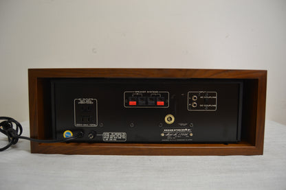 Marantz 170DC Stereo Power Amplifier * Fully Serviced * NEW Heiukko Solid Wood Case
