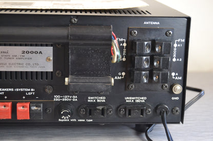 Sansui 2000A Stereo Receiver  * 1970 * 35W RMS