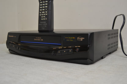 Panasonic PV-8401 Video Cassette Recorder * Fully Serviced * New Belts * Remote