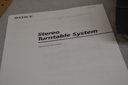 Sony PS-LX350H  Stereo Turntable System (1999) NEW AT3600 Cartridge