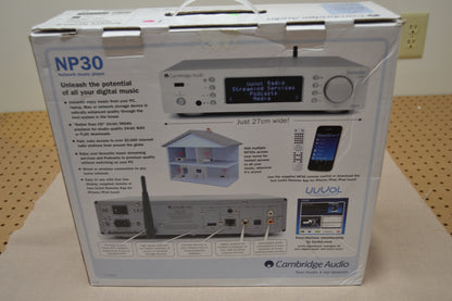 Cambridge Audio NP-30 Network Audio Player * Apple iPad Mini * Box * Manual * Remote