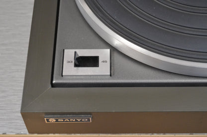 Sanyo TP-626 Turntable with NEW Audio Technica AT3600 Cartridge