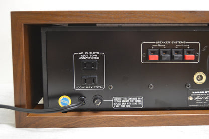 Marantz 170DC Stereo Power Amplifier * Fully Serviced * NEW Heiukko Solid Wood Case