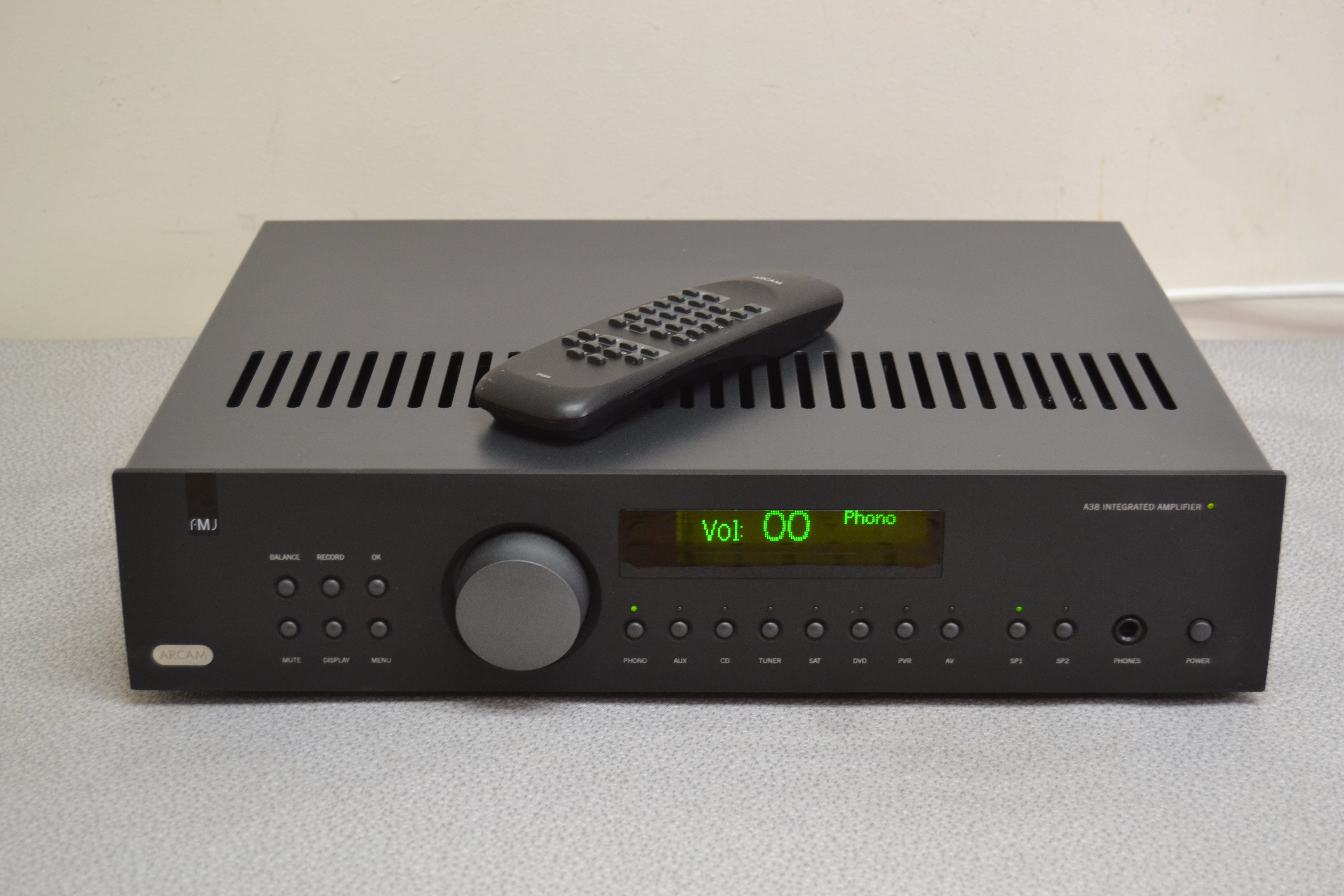 Arcam FMJA38 Stereo Integrated Amplifier * Remote * 105W RMS * No Phono