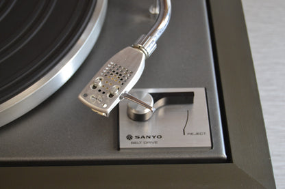 Sanyo TP-626 Turntable with NEW Audio Technica AT3600 Cartridge