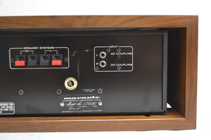 Marantz 170DC Stereo Power Amplifier * Fully Serviced * NEW Heiukko Solid Wood Case