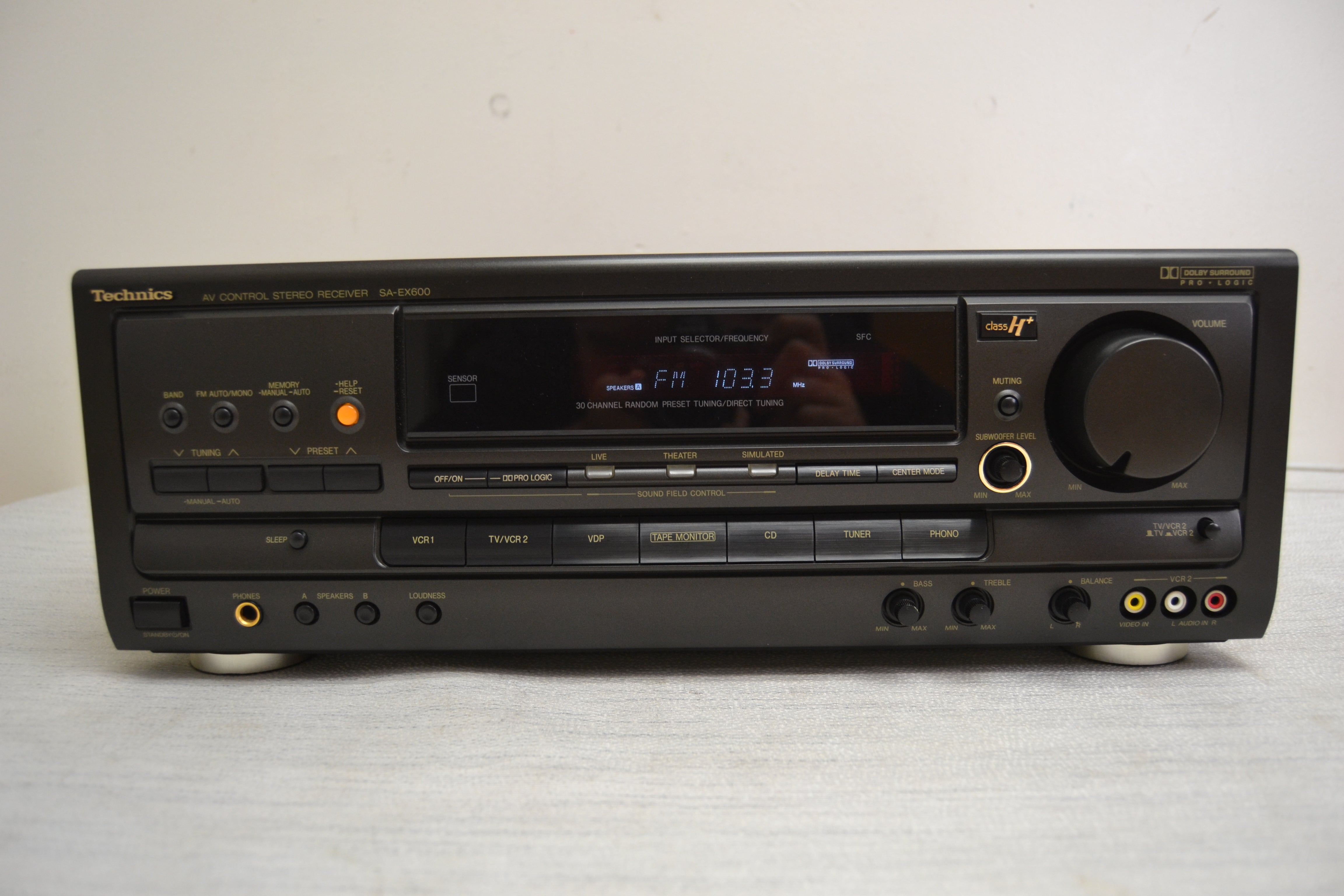 Technics SA-EX600 Stereo Receiver * 120W RMS * Fully Serviced