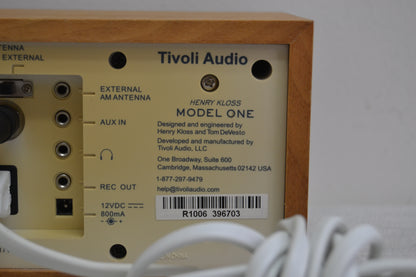 Tivoli Audio * Henry Kloss Model One * Radio * Fully Serviced