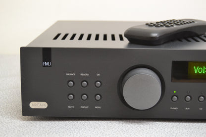 Arcam FMJA38 Stereo Integrated Amplifier * Remote * 105W RMS * No Phono