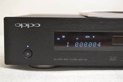 Oppo BDP-103 Blu-ray Player * 3rd Party Remote * Fully Serviced