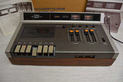 Teac A-170 Single Cassette Deck * Manual * Box * Fully Serviced * New Belts !