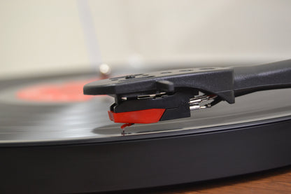 LP&NO.1 Record Player Bluetooth Turntable with Built-in Speakers and USB Play&Recording