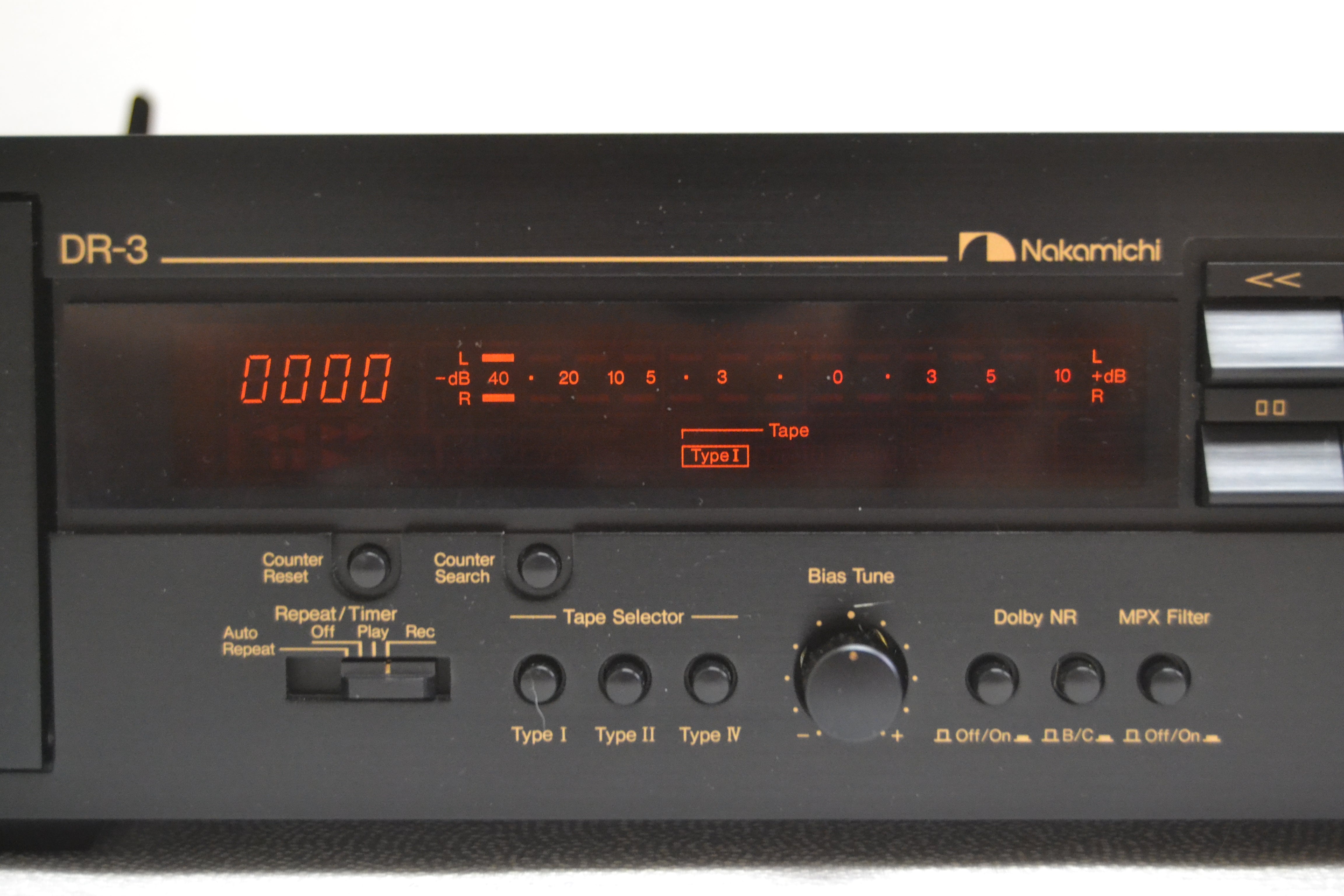 Nakamichi カセットデッキ DR-3 Nakamichi DR-3 Single Cassette Deck * Box * Fully Serviced * New