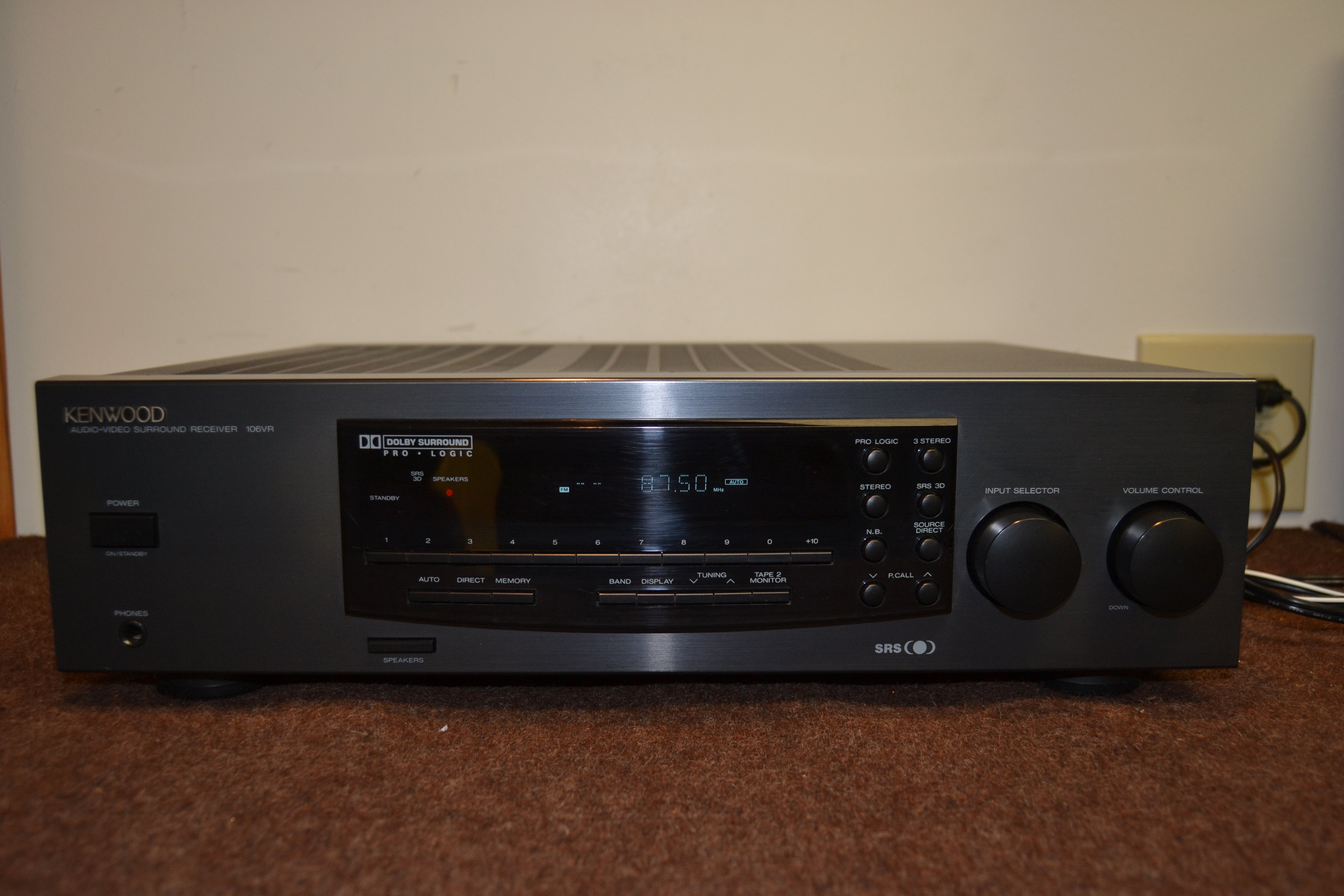 Kenwood 106VR Stereo Receiver * 110W RMS * Fully Serviced