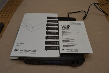 Cambridge Audio NP-30 Network Audio Player * Apple iPad Mini * Box * Manual * Remote