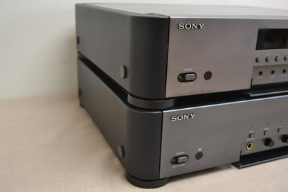 Sony Stack * TA-S7 Integrated Amplifier & ST-S7 Tuner * 50W RMS * 1992 * Remote