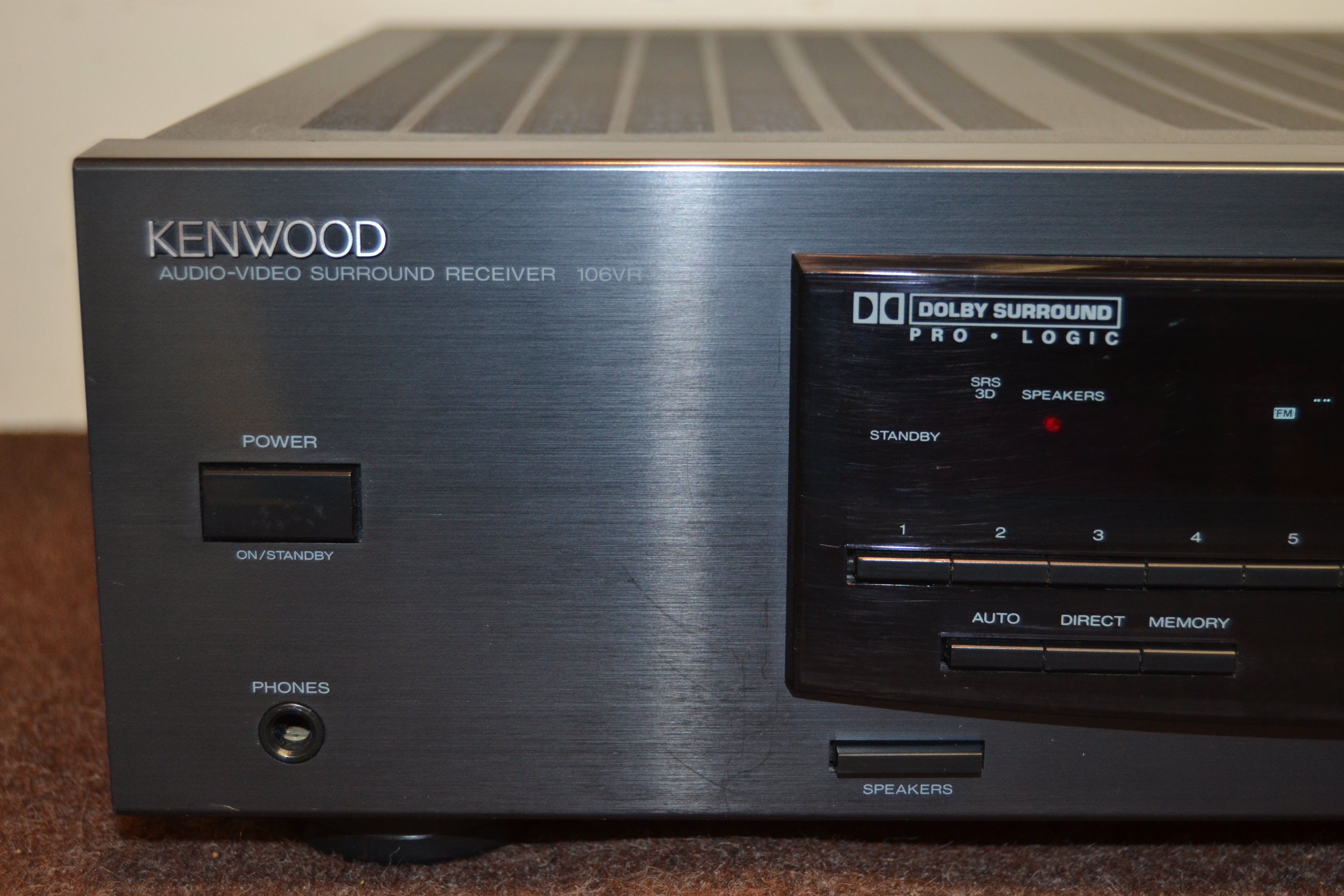 Kenwood 106VR Stereo Receiver * 110W RMS * Fully Serviced