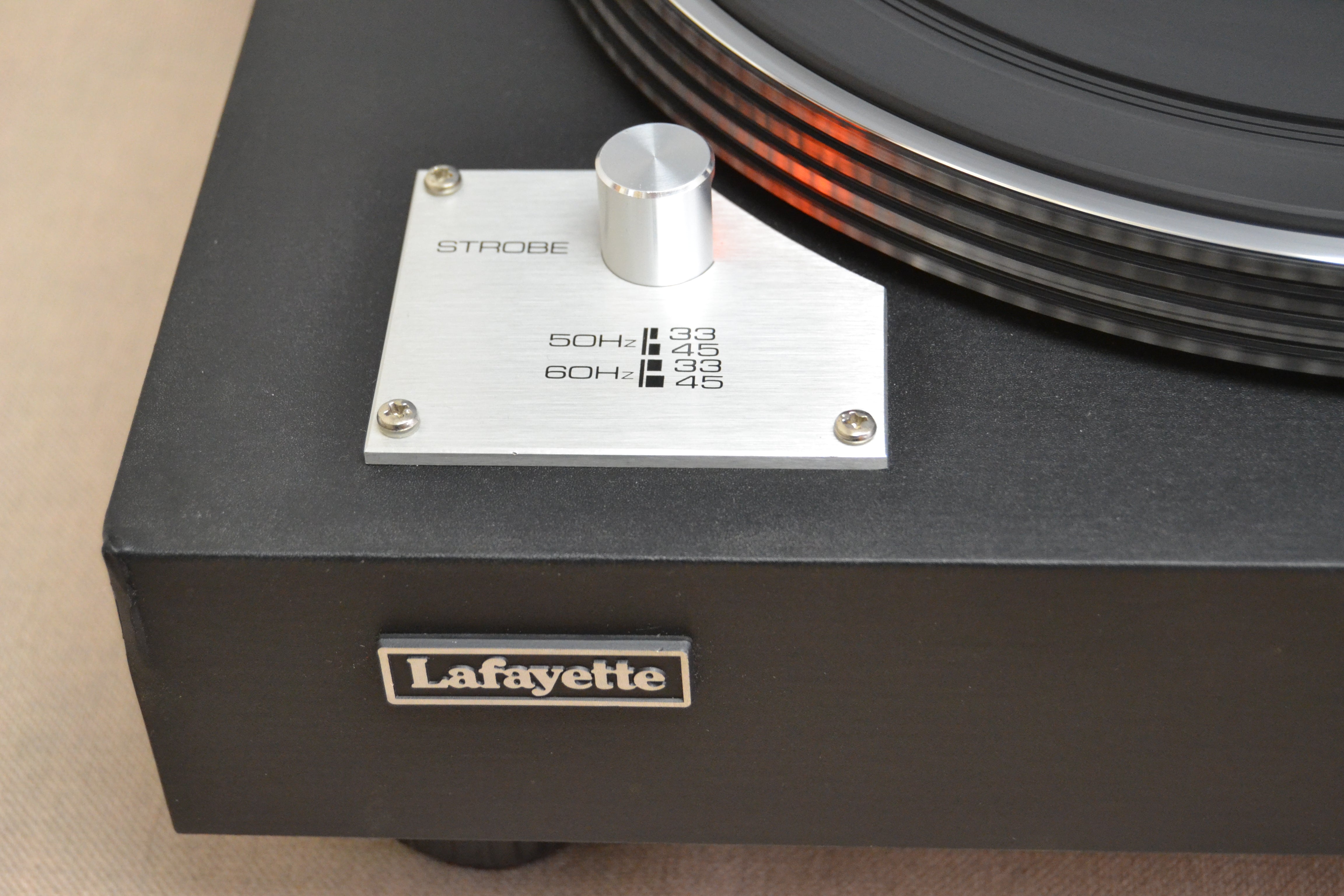 Lafayette T-6000 Transcription Turntable – The Turntable Store