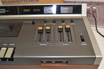 Teac A-170 Single Cassette Deck * Manual * Box * Fully Serviced * New Belts !
