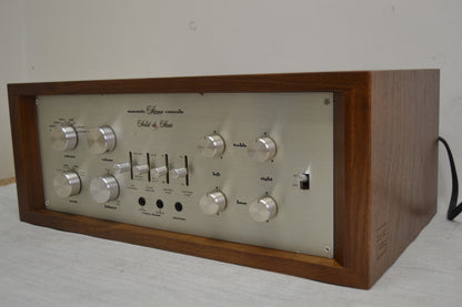 Marantz Model 7T Stereo Preamplifier * Fully Serviced - Restored and Recapped * NEW Heiukko Solid Wood Case