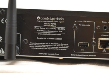 Cambridge Audio NP-30 Network Audio Player * Apple iPad Mini * Box * Manual * Remote