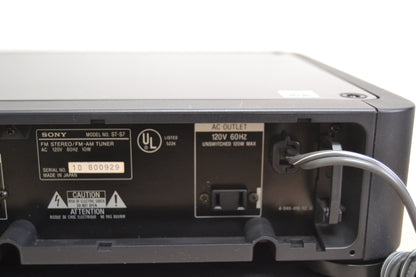 Sony Stack * TA-S7 Integrated Amplifier & ST-S7 Tuner * 50W RMS * 1992 * Remote