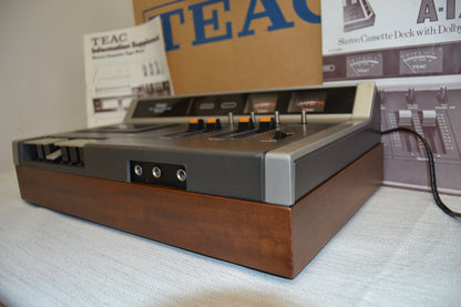 Teac A-170 Single Cassette Deck * Manual * Box * Fully Serviced * New Belts !