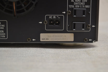 Technics SA-EX600 Stereo Receiver * 120W RMS * Fully Serviced