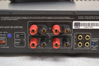 Arcam FMJA38 Stereo Integrated Amplifier * Remote * 105W RMS * No Phono