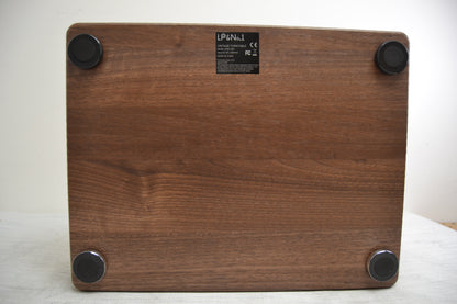LP&NO.1 Record Player Bluetooth Turntable with Built-in Speakers and USB Play&Recording